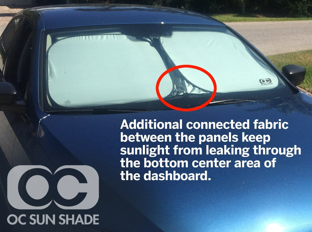 Kia EV6 2022 2024 Heat and UV Sun Shade by OC Sun Shade MCarCovers