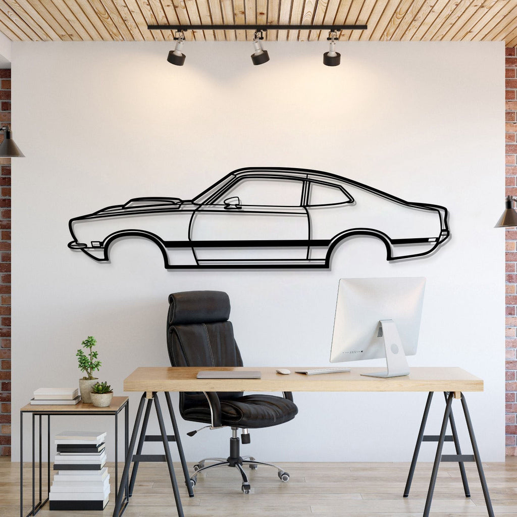 1971 Maverick Grabber Metal Car Wall Art - MT0142 – MCarCovers