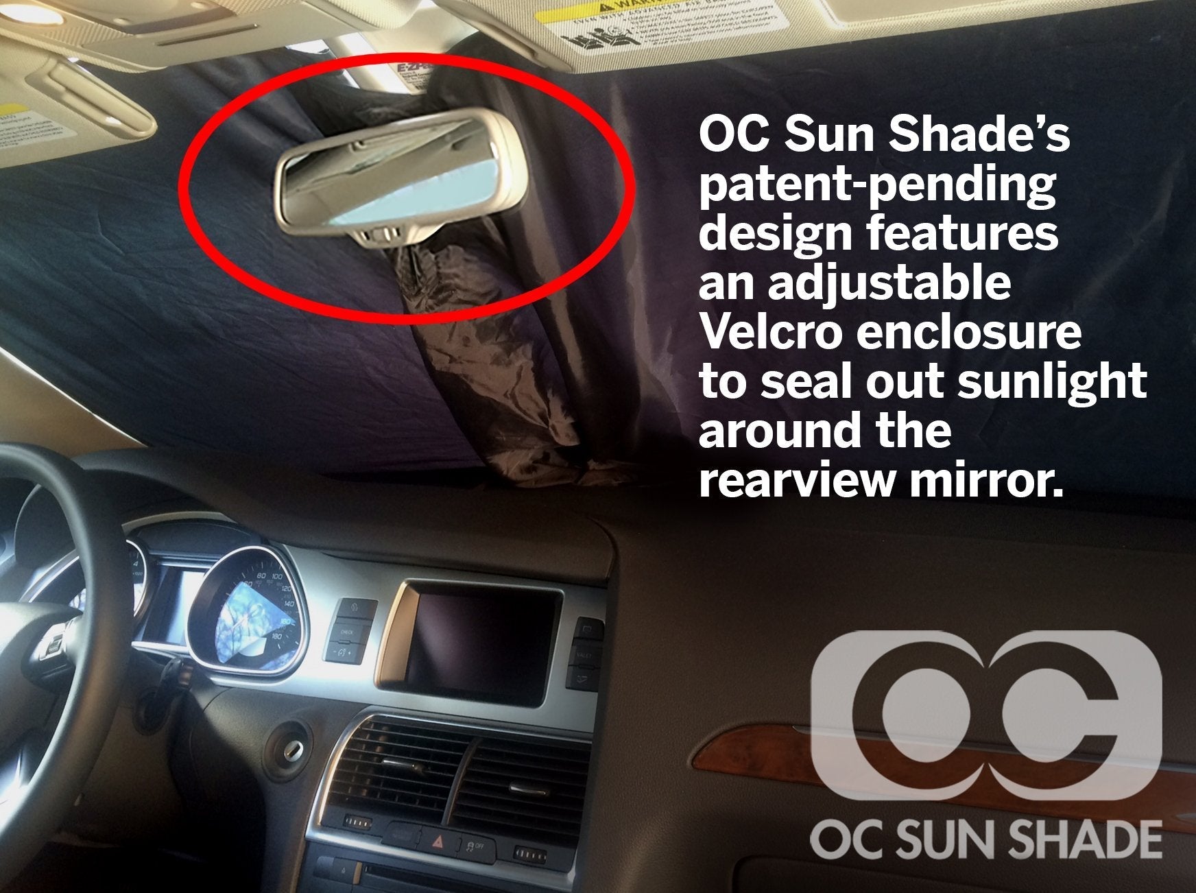 Mercedes-Benz AMG SL55 2022 - 2024 Heat and UV Sun Shade by OC Sun