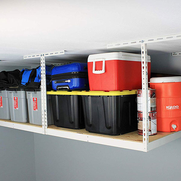 4' x 8' Overhead Garage Storage Rack Frame Kit – MCarCovers