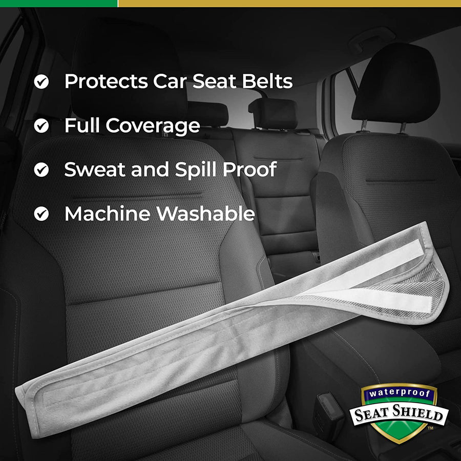 Waterproof Seat Belt Cover - Gray