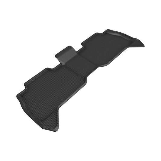 All-Weather Custom-Fit Floor Mats for BMW Ix (I20) 2022-2025 with Non-Slip Backing - Black - 2nd Row