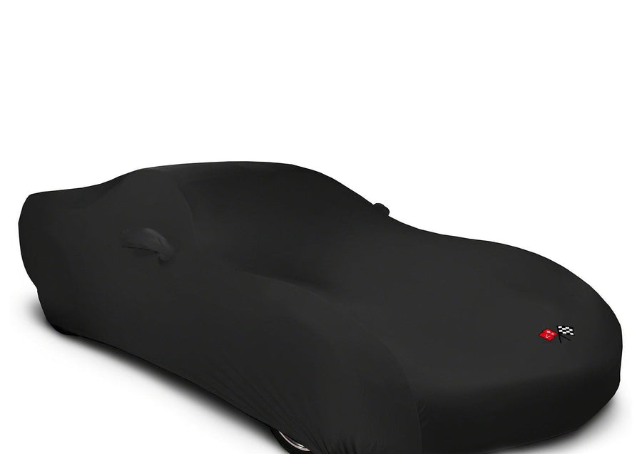 Chevrolet Corvette C2 1963-1967 Indoor Car Cover With C2 Flag Logo