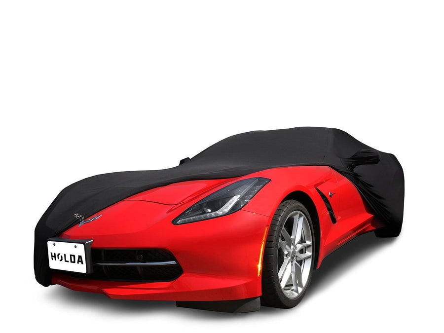 Chevrolet Corvette C6 2005-2013 Indoor Car Cover With C6 Flag Logo
