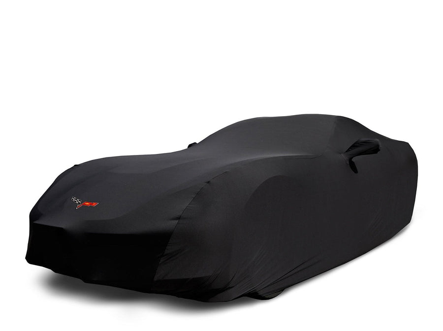 Chevrolet Corvette C6 2005-2013 Indoor Car Cover With C6 Flag Logo