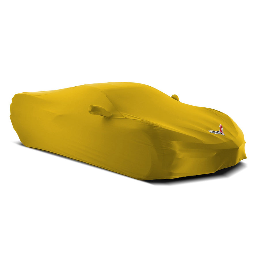 Chevrolet Corvette C8 2020-2026 Indoor Car Cover With C8 Flag Logo