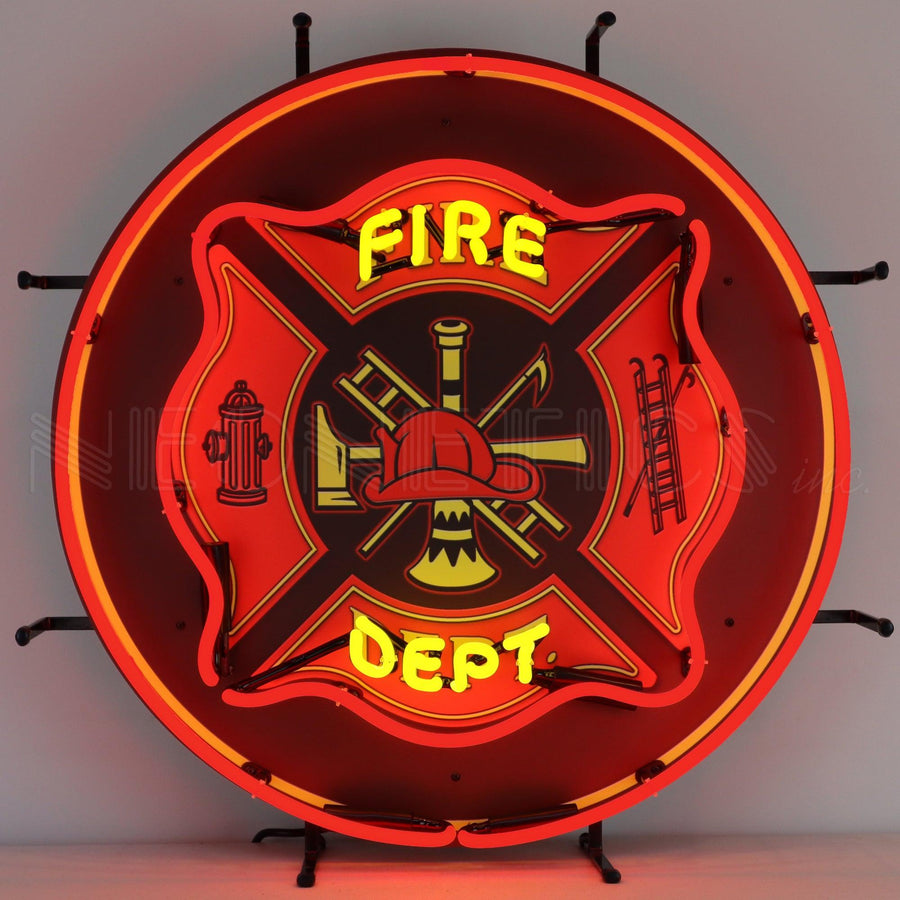 Fire Department Neon Sign