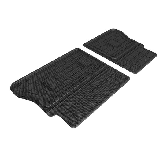 All-Weather Custom-Fit Floor Mats For Genesis Gv70 2022-2026 Black Kagu Seatback Protector With Non-Slip Backing - Black - Seatback Protector