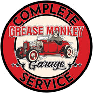 Grease Monkey Garage Service Sign