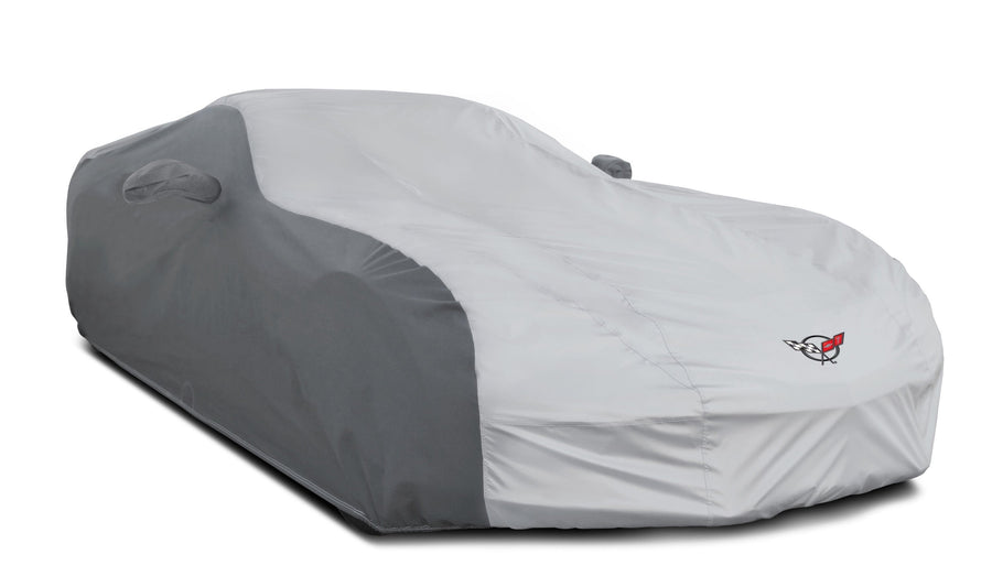 Chevrolet Corvette C5 1997-2004 Outdoor / Indoor Custom Car Cover With C5 Flag Logo