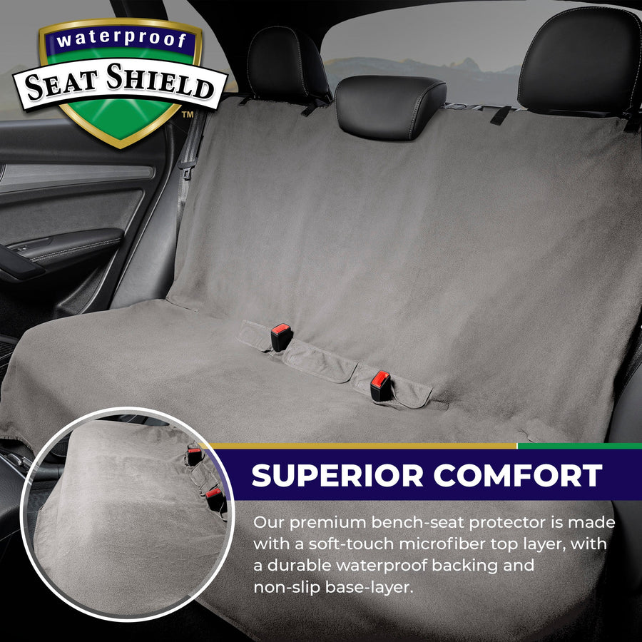 SeatShield Back Seat Cover - Gray