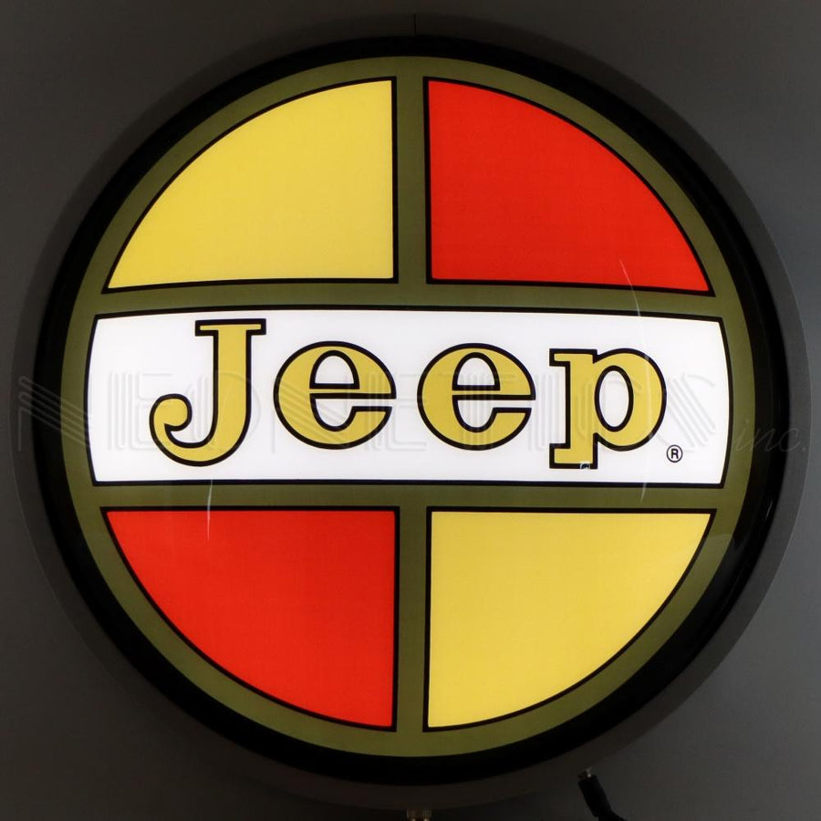 Jeep Retro Backlit LED Sign (15