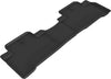 All-Weather Custom-Fit Floor Mats for Acura Mdx 2014-2020 with Non-Slip Backing - Black - 2nd Row