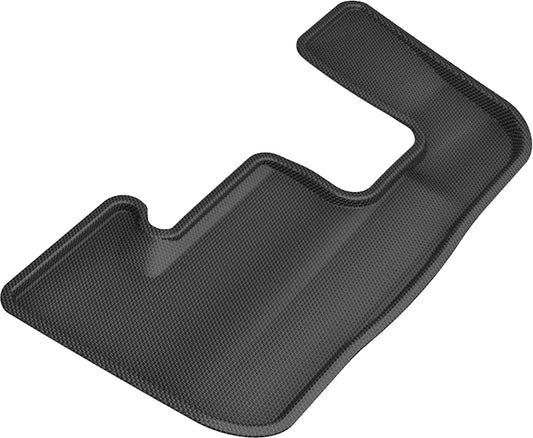 All-Weather Custom-Fit Floor Mats for Audi Q7 2007-2015 with Non-Slip Backing - Black - 3rd Row