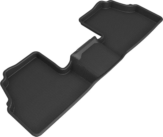 All-Weather Custom-Fit Floor Mats for Buick / Chevrolet Encore / Trax 2013-2022 with Non-Slip Backing - Black - 2nd Row