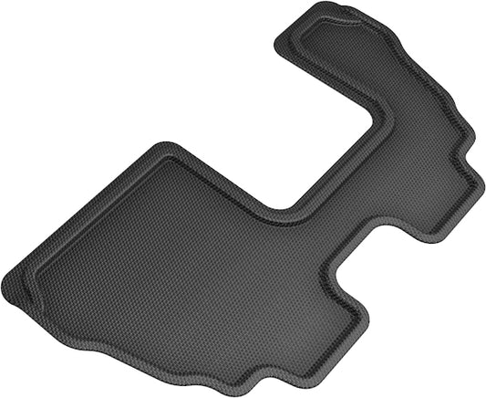 All-Weather Custom-Fit Floor Mats for BMW X5 2007-2013 with Non-Slip Backing - Black - 3rd Row
