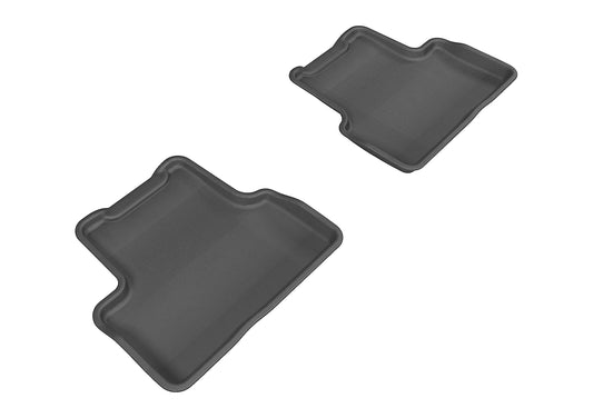 All-Weather Custom-Fit Floor Mats for Chevrolet Cruze/ Cruze Limited 2011-2016 with Non-Slip Backing - Black - 2nd Row