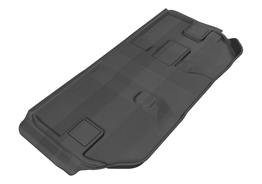 All-Weather Custom-Fit Floor Mats for Chevrolet Suburban 2007-2014 with Non-Slip Backing - Black - 3rd Row