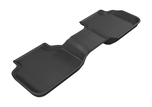 All-Weather Custom-Fit Floor Mats for Dodge Journey 2009-2020 with Non-Slip Backing - Black - 2nd Row