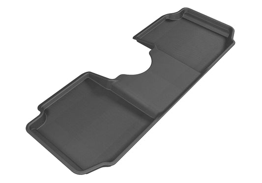 All-Weather Custom-Fit Floor Mats for Fiat 500L 2014-2020 with Non-Slip Backing - Black - 2nd Row