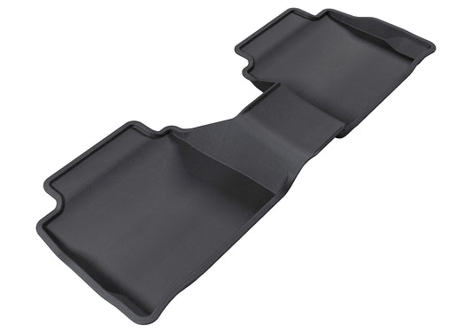 All-Weather Custom-Fit Floor Mats for Ford/ Lincoln Fusion/ Mkz 2013-2020 with Non-Slip Backing - Black - 2nd Row