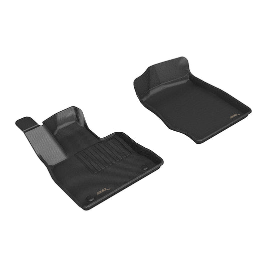 All-Weather Custom-Fit Floor Mats For Ford Explorer 2021-2025 With Non-Slip Backing - Black - 1St Row