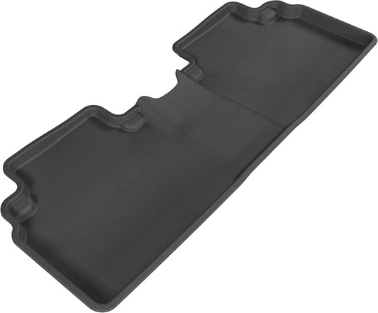 All-Weather Custom-Fit Floor Mats for Honda Civic Sedan 2006-2011 with Non-Slip Backing - Black - 2nd Row