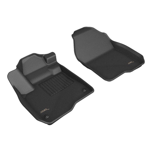 All-Weather Custom-Fit Floor Mats For Honda Cr-V 2023-2026 With Non-Slip Backing - Black - 1St Row