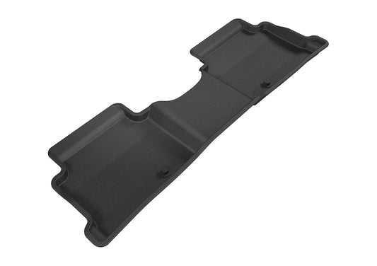 All-Weather Custom-Fit Floor Mats for Hyundai Elantra Gt 2018-2020 with Non-Slip Backing - Black - 2nd Row