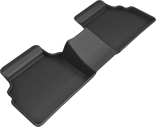 All-Weather Custom-Fit Floor Mats for Hyundai Sonata 2020-2025 / Kia K5 Fwd 2021-2025 with Non-Slip Backing - Black - 2nd Row