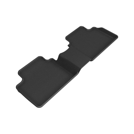 All-Weather Custom-Fit Floor Mats for Hyundai Elantra Gas 2021-2025 with Non-Slip Backing - Black - 2nd Row