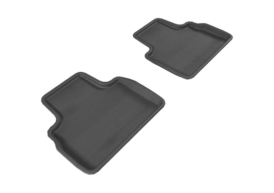 All-Weather Custom-Fit Floor Mats for Infiniti Qx70/Fx35/50/50S 2009-2017 with Non-Slip Backing - Black - 2nd Row