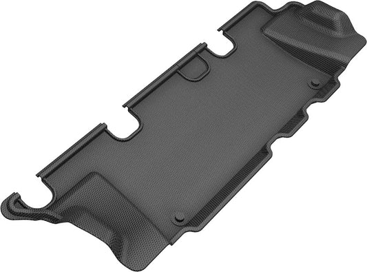 All-Weather Custom-Fit Floor Mats for Infiniti Qx80 / Qx56 2014-2018 with Non-Slip Backing - Black - 3rd Row