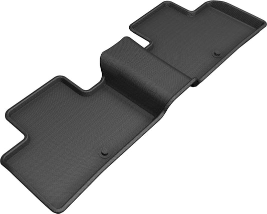 All-Weather Custom-Fit Floor Mats for Infiniti Qx50 / Qx55 2019-2025 with Non-Slip Backing - Black - 2nd Row