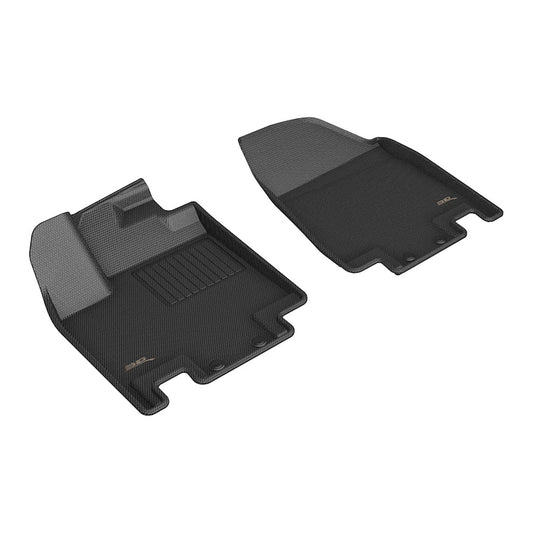 All-Weather Custom-Fit Floor Mats for Infiniti / Nissan Qx60 / Pathfinder 2022-2025 with Non-Slip Backing - Black - 1st Row