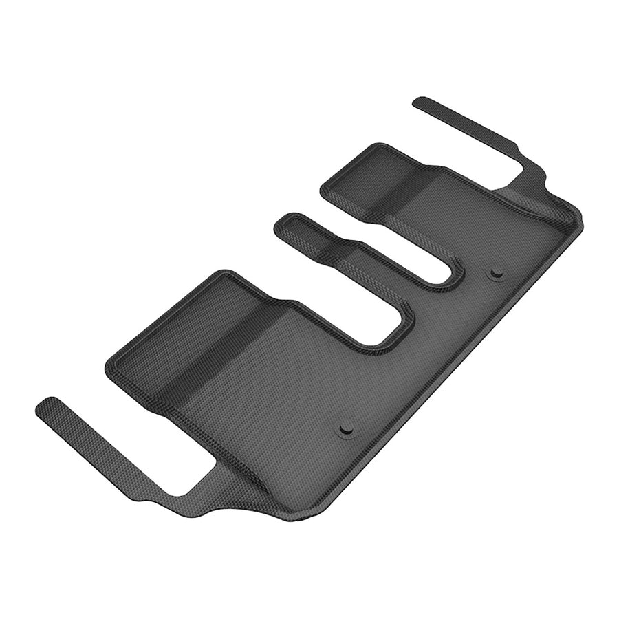 All-Weather Custom-Fit Floor Mats for Kia Ev9 7-Seat 2024-2025 with Non-Slip Backing - Black - 3rd Row