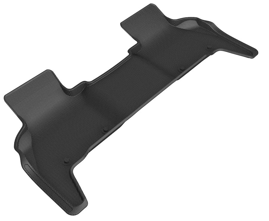 All-Weather Custom-Fit Floor Mats for Land Rover Defender 110 2020-2025 with Non-Slip Backing - Black - 2nd Row