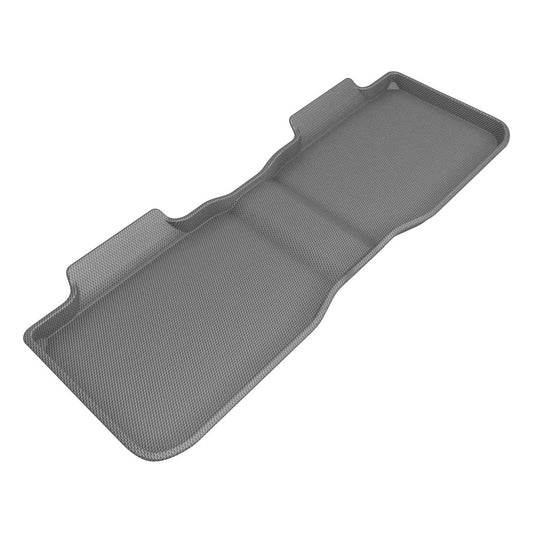 All-Weather Custom-Fit Floor Mats for Lucid Air Touring 2022-2024 with Non-Slip Backing - Gray - 2nd Row