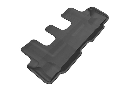 All-Weather Custom-Fit Floor Mats for Lexus/ Toyota Gx460/ 4Runner 2010-2024 with Non-Slip Backing - Black - 3rd Row