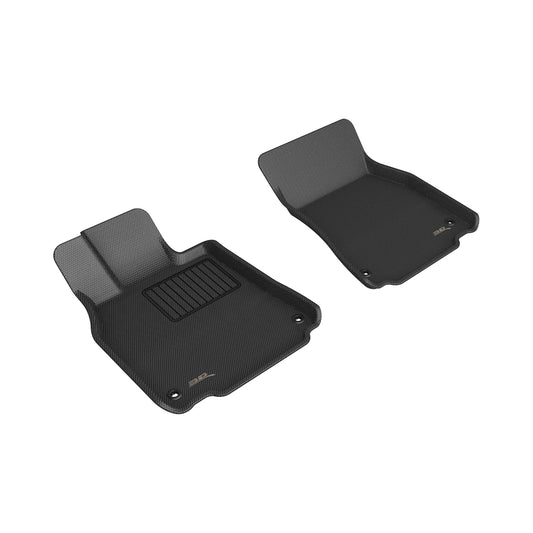 All-Weather Custom-Fit Floor Mats for Lexus Ls460 2013-2017 with Non-Slip Backing - Black - 1st Row