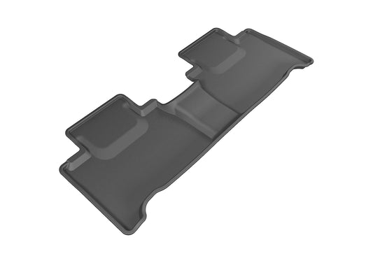 All-Weather Custom-Fit Floor Mats for Lexus Nx/ Nx Hybrid 2015-2021 with Non-Slip Backing - Black - 2nd Row