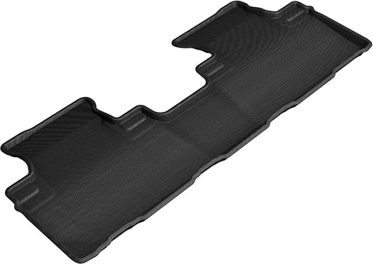 All-Weather Custom-Fit Floor Mats for Lexus Rxl 2018-2022 with Non-Slip Backing - Black - 2nd Row