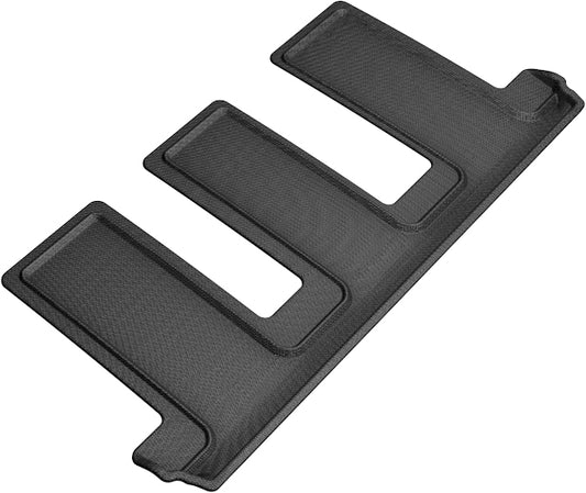 All-Weather Custom-Fit Floor Mats for Lexus Rxl 2018-2022 with Non-Slip Backing - Black - 3rd Row