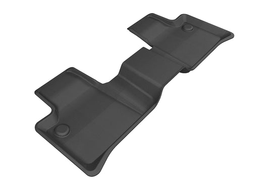 All-Weather Custom-Fit Floor Mats for Mercedes-Benz Ml-Class(W164)/Gl-Class(X164) 2006-2011 with Non-Slip Backing - Black - 2nd Row