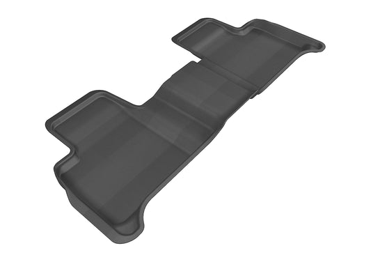 All-Weather Custom-Fit Floor Mats for Mercedes-Benz Gle Coupe/ Suv / Gls / Ml / Gl 2012-2019 with Non-Slip Backing - Black - 2nd Row
