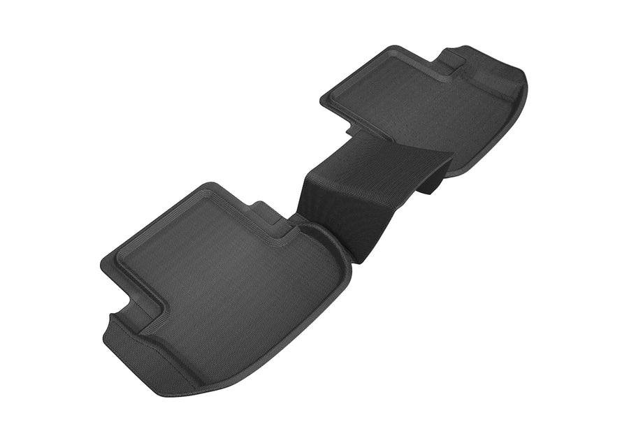 All-Weather Custom-Fit Floor Mats for Mercedes-Benz E-Class Coupe (C238) 2018-2023 with Non-Slip Backing - Black - 2nd Row