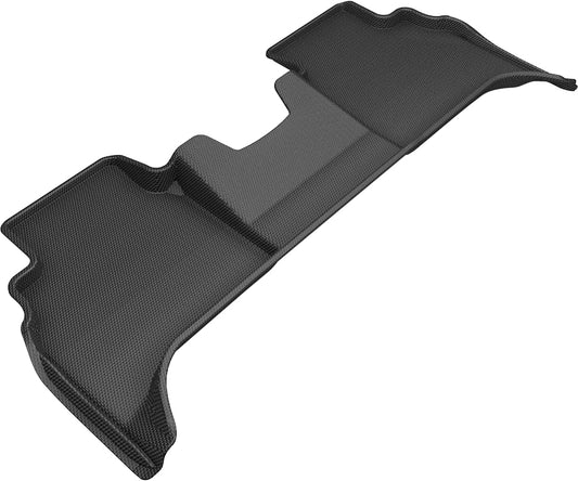 All-Weather Custom-Fit Floor Mats for Mercedes-Benz G-Class 2019-2024 with Non-Slip Backing - Black - 2nd Row