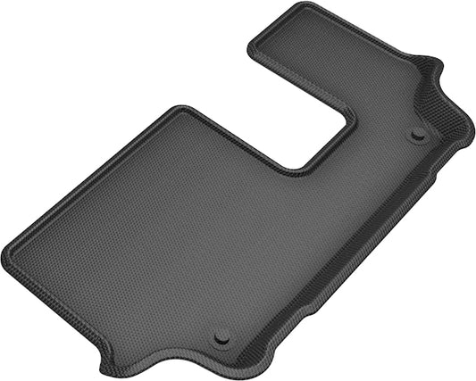 All-Weather Custom-Fit Floor Mats for Mercedes-Benz Gle-Class 2020-2025 with Non-Slip Backing - Black - 3rd Row
