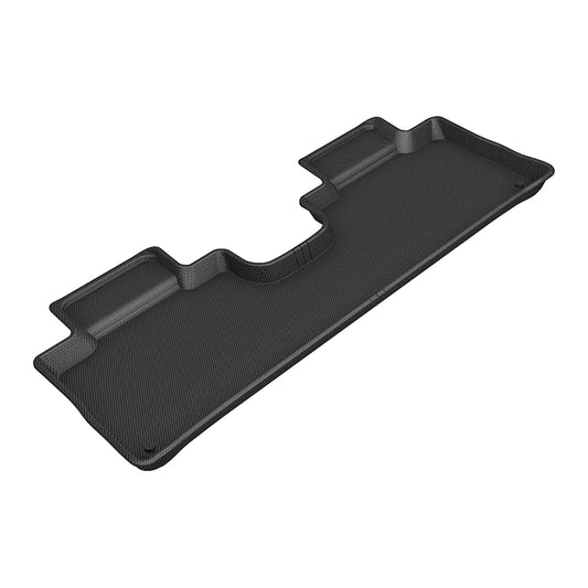 All-Weather Custom-Fit Floor Mats for Mercedes-Benz Eqs Suv 2023-2025 with Non-Slip Backing - Black - 2nd Row