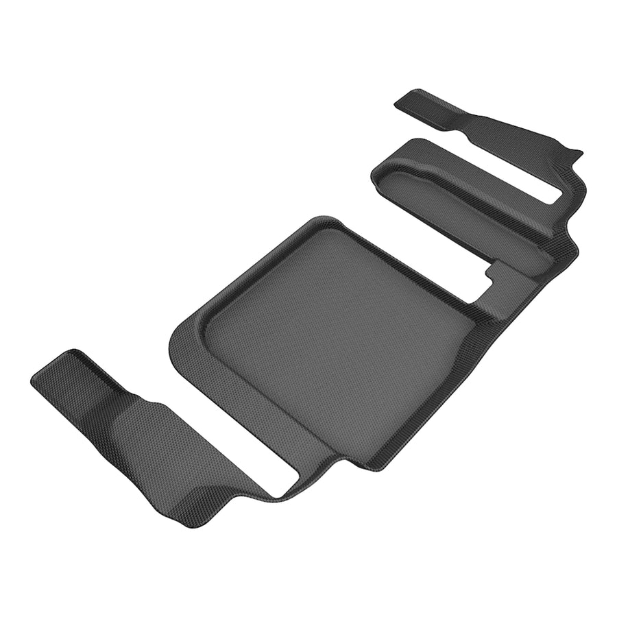 All-Weather Custom-Fit Floor Mats for Mercedes-Benz Eqs Suv 2023-2025 with Non-Slip Backing - Black - 3rd Row